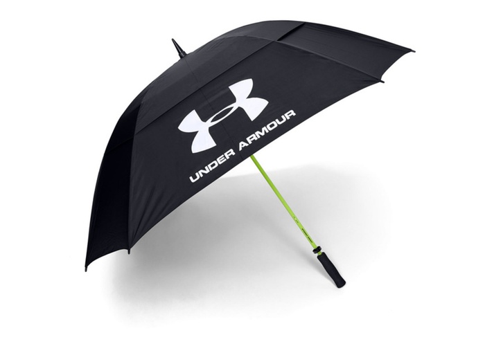 TimeForGolf - Under Armour deštník Golf Umbrella Double Canopy černý