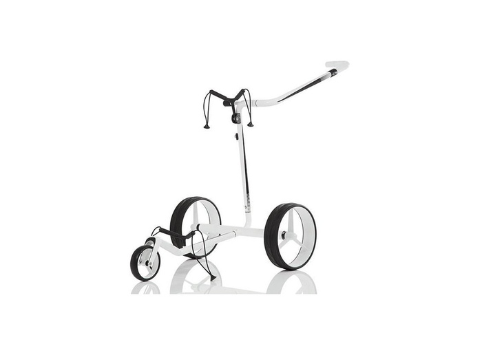 TimeForGolf - JuCad vozík elektrický Carbon Travel 2.0 bielo černý