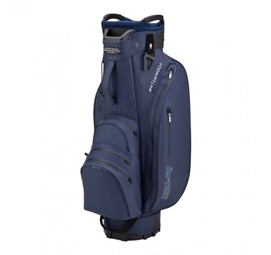 TimeForGolf - Bennington Cart bag GRID ORGA - Waterproof, Navy / Silver