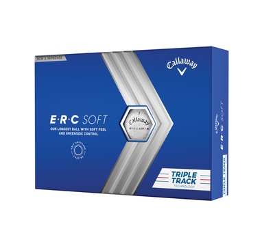 TimeForGolf - Callaway golfové míčky ERC soft TRIPLE TRACK 23 3-plášťové 12ks bílé
