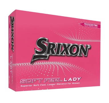 TimeForGolf - Srixon dámské golfové míče Soft Feel Lady 2-plášťový 12ks růžová