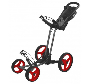 TimeForGolf - Sun Mountain čtyřkolový vozík PATHFINDER4 Magnetic grey/red