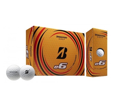 TimeForGolf - Bridgestone balls e6 žluté 2-plášťové 3ks 2021