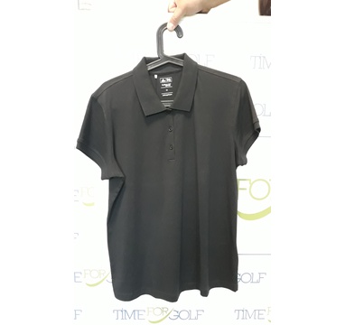 TimeForGolf - Adidas dámské polo tričko climacool Cotton Solid Černá XL