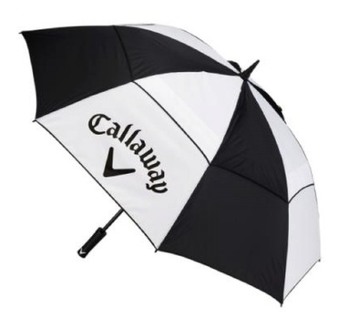 TimeForGolf - Callaway deštník Clean Logo Double Conopy 60" černo bílý