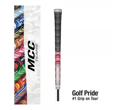 TimeForGolf - Golf pride MCC Teams standard šedá červená