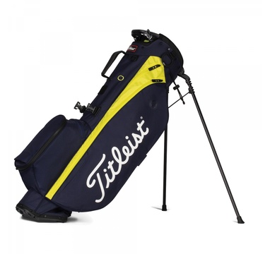 TimeForGolf - Titleist bag stand Players 4 - tmavě modro žlutý