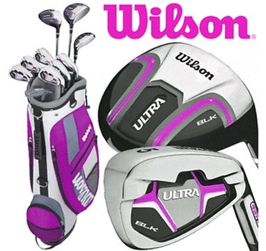 TimeForGolf - Wilson Ultra BLK železo 8, dámské, pravé, grafitové