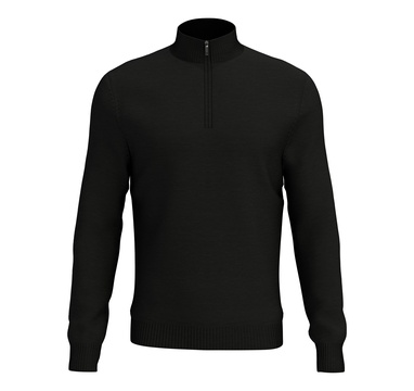 TimeForGolf - Callaway pánský svetr X 1/4 Zip merino černý M