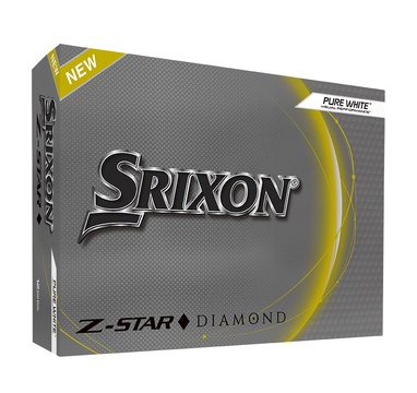 TimeForGolf - Srixon golfové míče Z-STAR DIAMOND 23 3-plásťový 12Ks bílá