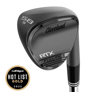 TimeForGolf - Cleveland wedge RTX Zipcore Black Satin Full Face