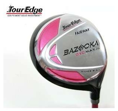 TimeForGolf - Bazooka dětské dřevo pro děti 3-5 let hůl Driver - modrý