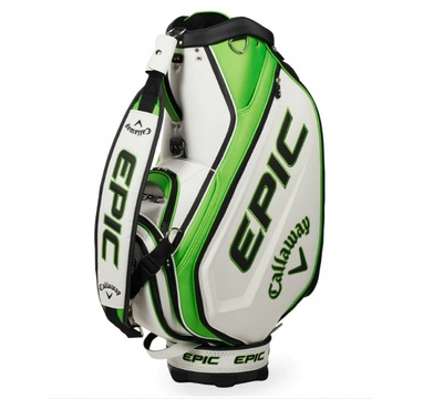 TimeForGolf - Callaway bag staff Epic - bílo zeleno černý