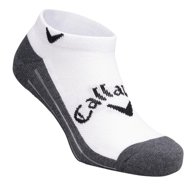 TimeForGolf - Callaway pánské golfové ponožky SPORT OPTI- DRI LOW II II Eu40-43 bílo šedé 1 pár