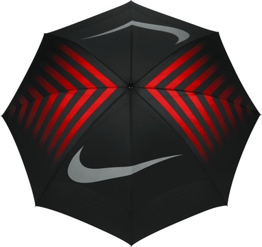 TimeForGolf - Nike deštník WINDSHEER LITE III 62" černo červený