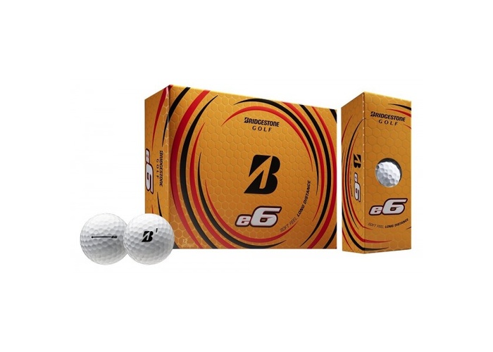 TimeForGolf - Bridgestone balls e6 bílé 2-plášťové 3ks 2021