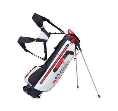 TimeForGolf - Bennington Stand bag Mini Waterproof Black / White / Red