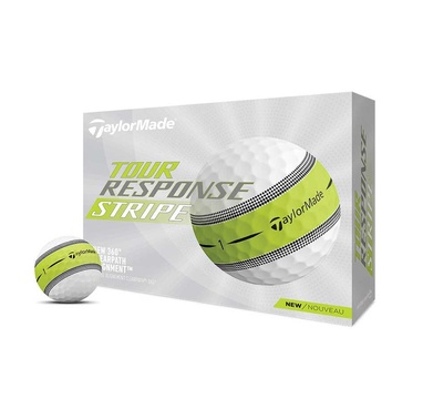 TimeForGolf - TaylorMade balls Tour Response 3-plášťový 3ks bílo žluté