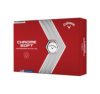 TimeForGolf - Callaway Chrome Soft míčky bílé (3ks)