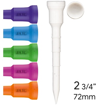 TimeForGolf - Lignum týčka 72mm barevná 12Ks