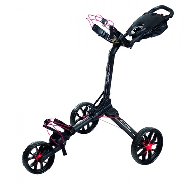TimeForGolf - Ruční tříkolový golfový vozík Bag Boy Nitron Black/Red