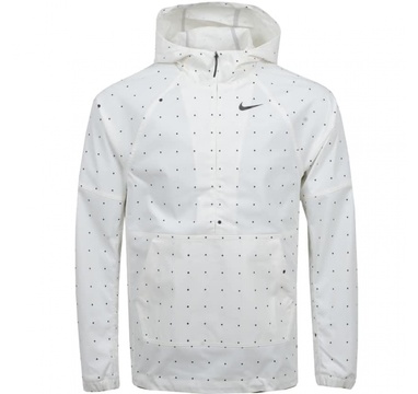 TimeForGolf - Nike bunda Repel Anorak Dot Print - bílá XXL