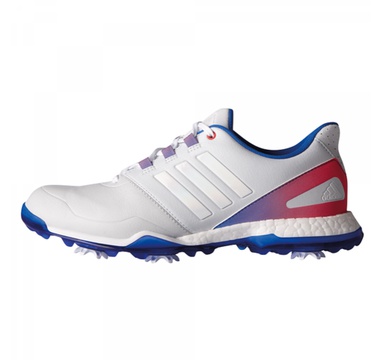 TimeForGolf - Adidas W boty Adipower Boost 3 šedo modro oranžové