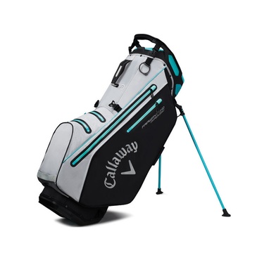 Time For Golf - vše pro golf - Callaway bag stand Fairway 14 HD 22 stříbrno černo zelená