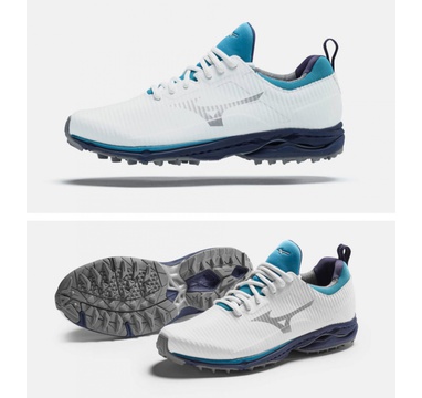 TimeForGolf - Mizuno boty Wave Cadence Spikeless bílo modré Eu40