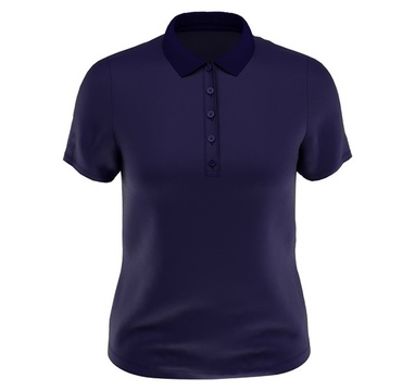 TimeForGolf - Callaway W polo SWING TECH ™ Solid Knit tmavě modrá L