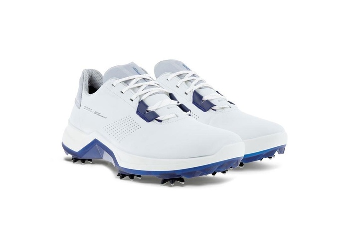 TimeForGolf - Ecco pánské golfové boty Biom G5 bílá modrá Eu42
