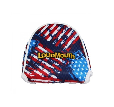 TimeForGolf - Loudmouth headcover putter Mallet Antique Flag
