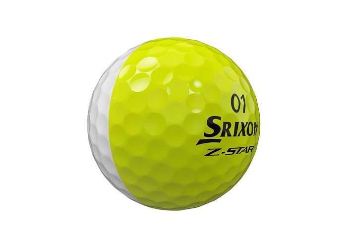 TimeForGolf - Srixon golfové míčky Z-star DIVIDE 3-plášťové 3Ks bílo žluté