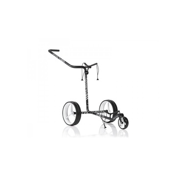 TimeForGolf - JuCad vozík manuální Carbon Zebra 3-kolečkový