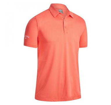 TimeForGolf - Callaway polo Swingtech Solid oranžové M
