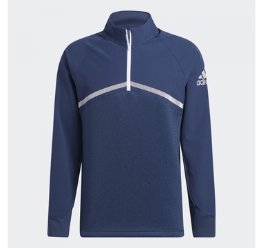 TimeForGolf - Adidas bunda Hybrid 1/4 Zip tmavě modrá M