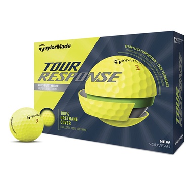 TimeForGolf - TaylorMade balls Tour Response 3-plášťový 3ks žluté