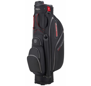 TimeForGolf - Bennington Cart Bag QO 9 Water Resistant Black / Red