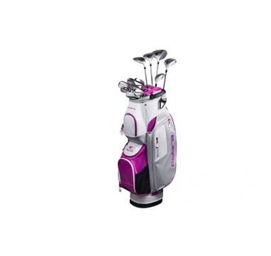 TimeForGolf - Cobra dámský set komplet FLY-XL D,5F,5H,6-PW,SW,Putter,Cart Bag graphite ladies RH