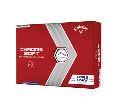 Time For Golf - vše pro golf - Callaway balls Chrome Soft TRIPLE TRACK 22 4-plášťové 12ks