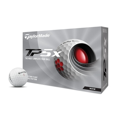 TimeForGolf - TaylorMade balls TP5x 21 5-plášťový 12ks bílé
