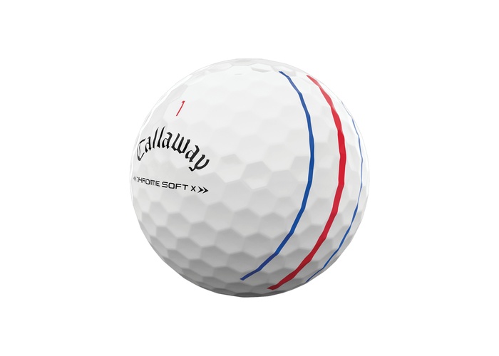 TimeForGolf - Callaway golfové míčky Chrome Soft TRIPLE TRACK X 22 4-plášťové 3ks