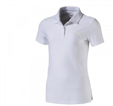 TimeForGolf - Puma Jr polo dívčí Aston bílé 128