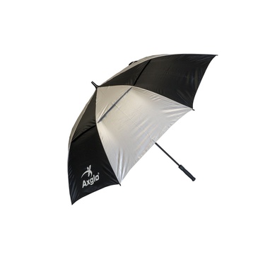 TimeForGolf - AXGLO Tri-360 V2 golfový deštník Auto Open 68" Silver / Black