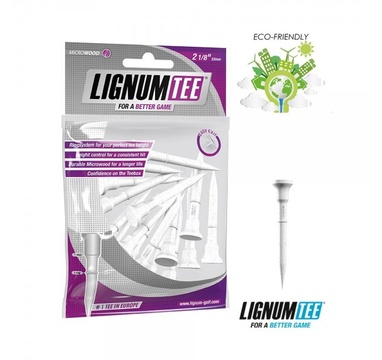 TimeForGolf - LIGNUM COMPOSITE WOOD TEE 53MM X12