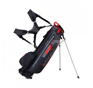 TimeForGolf - Bennington Stand bag Mini Waterproof Black / Grey / Red