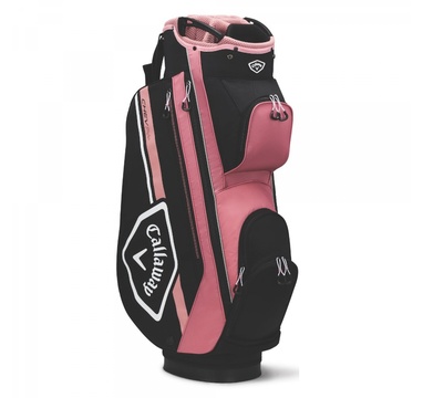 TimeForGolf - Callaway bag cart Chev 14+ 22 černo růžový
