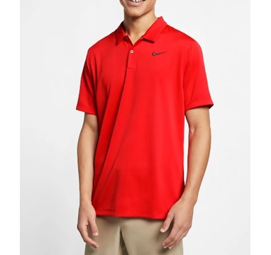 TimeForGolf - Nike polo Dry Essential Solid červené XL
