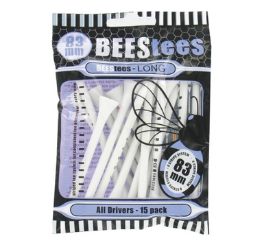 TimeForGolf - BEEStees - 83mm - Pack 15