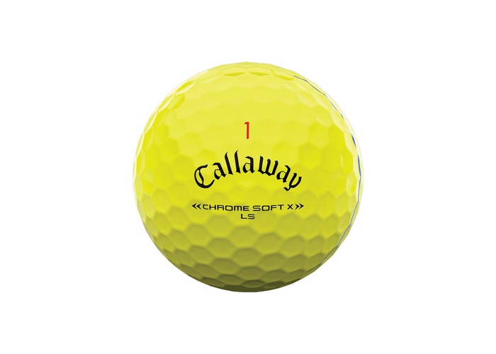 TimeForGolf - Callaway balls Chrome Soft TRIPLE TRACK X LS 22 4-plášťové 3ks žluté